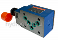 ZDB10VA2-4X/100V - Предохранительный клапан Ду 10 модульного монтажа, давление регулировки 100 бар, в каналах A → T
