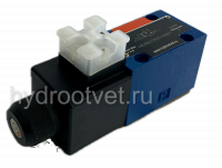 3WE6A61/CW110-50N9K4 - Гидрораспределитель золотниковый Ду 6 с электроуправлением, схема A (573), электроуправление W110, возврат - пружинный