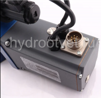 4WRTE25W6-350L-4X/6EG24ETK31/A1M - Пропорциональный быстродействующий распределитель с обратной связью по положению золотника и со встроенным усилителем (OBE), Ду25, A1 = ±10 В, номинальный расход 350 л/мин, схема W6-, каналы управления ET = X и Y - внутр