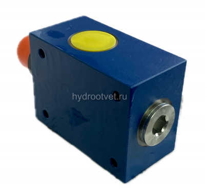 DBDS15G1X/400 - Предохранительный клапан прямого управления Ду15, давление регулировки до 400 бар, тип монтажа - резьбовой, элемент регулировки S = винт